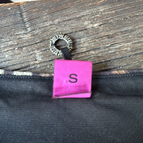 Save the Queen leopard print mixed media long sleeved dress EUC size Small - Picture 9 of 13